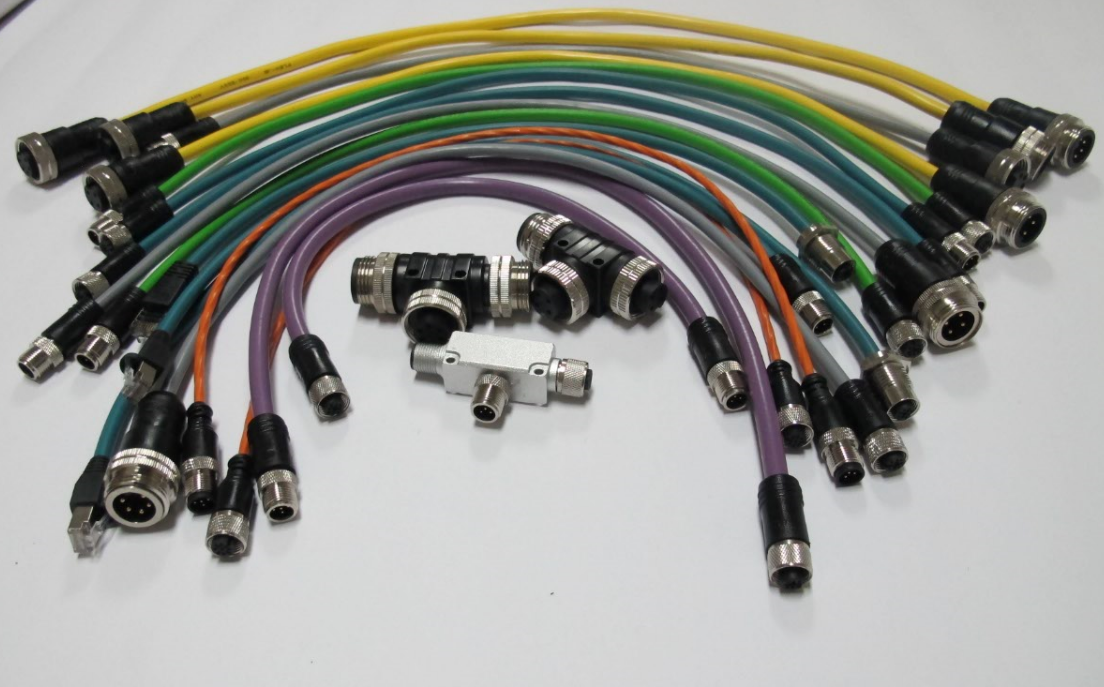 M12、M8双头电缆连接器24